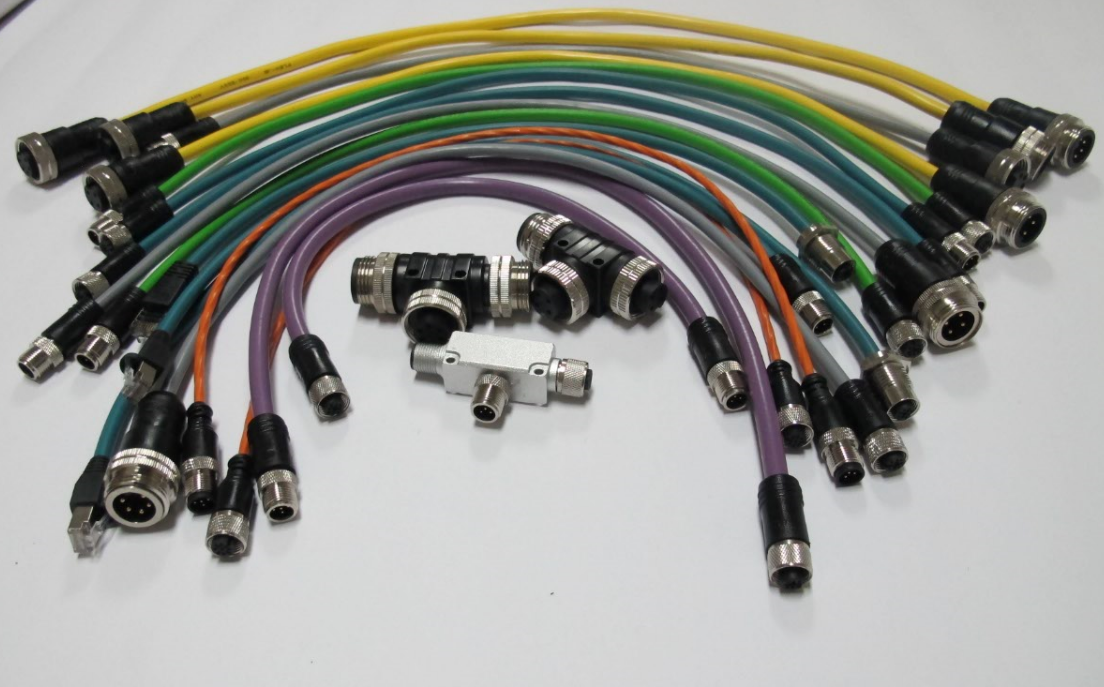 M12、M8双头电缆连接器24